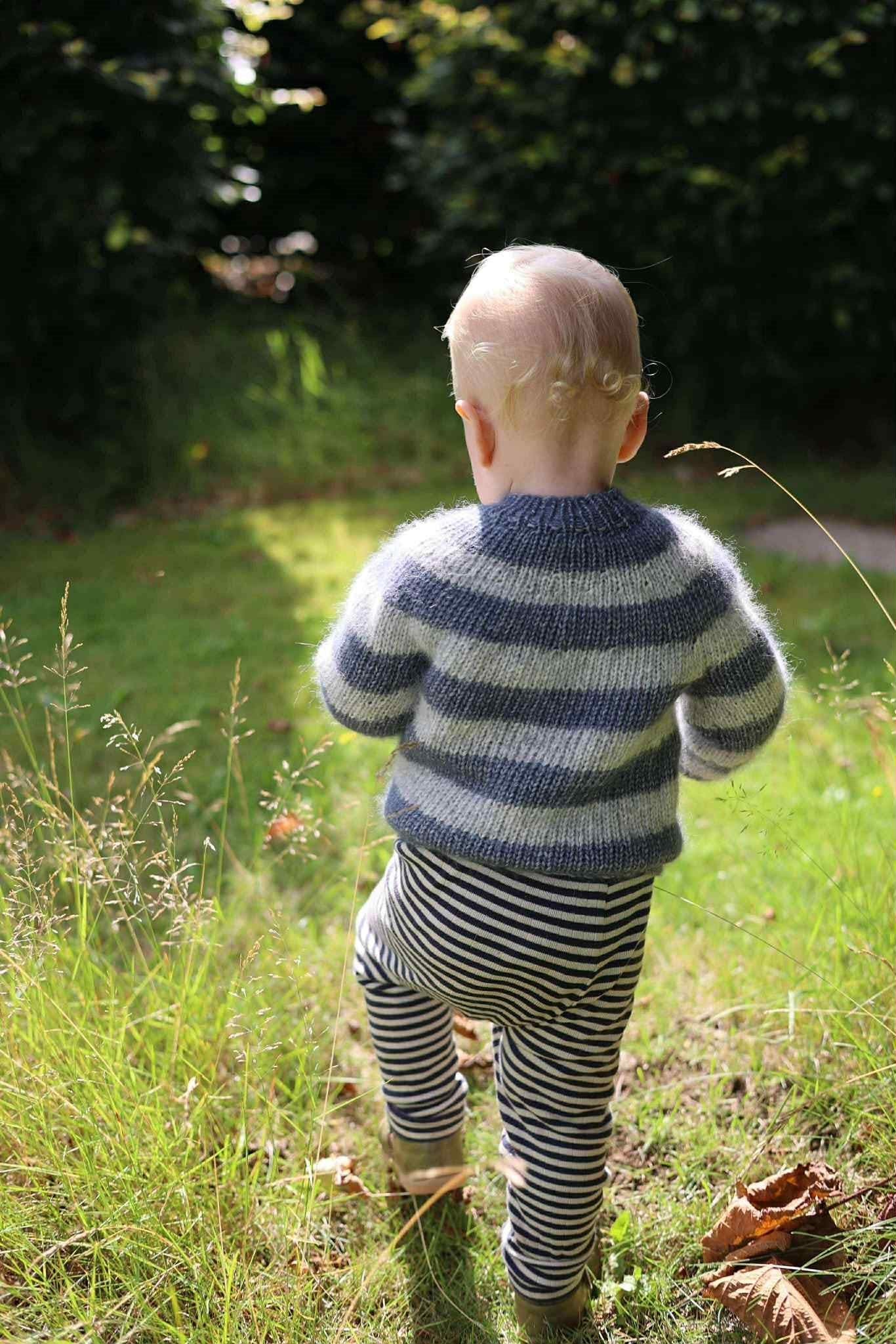 KIT TIL "BØRNESWEATER HOLGI STRIBER"